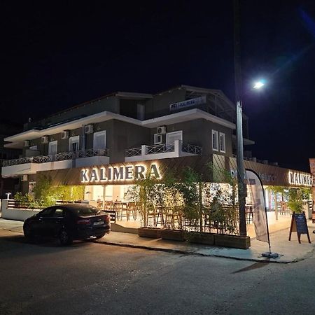 Hotel Kalimera Apartments Ammoudia Buitenkant foto